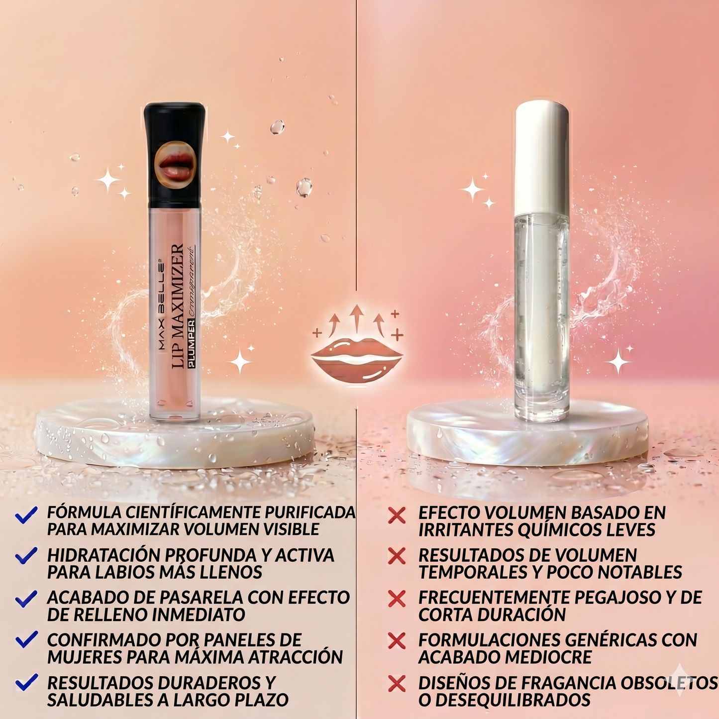 Labios de Impacto, Voluminizador Labial Premium. 👄