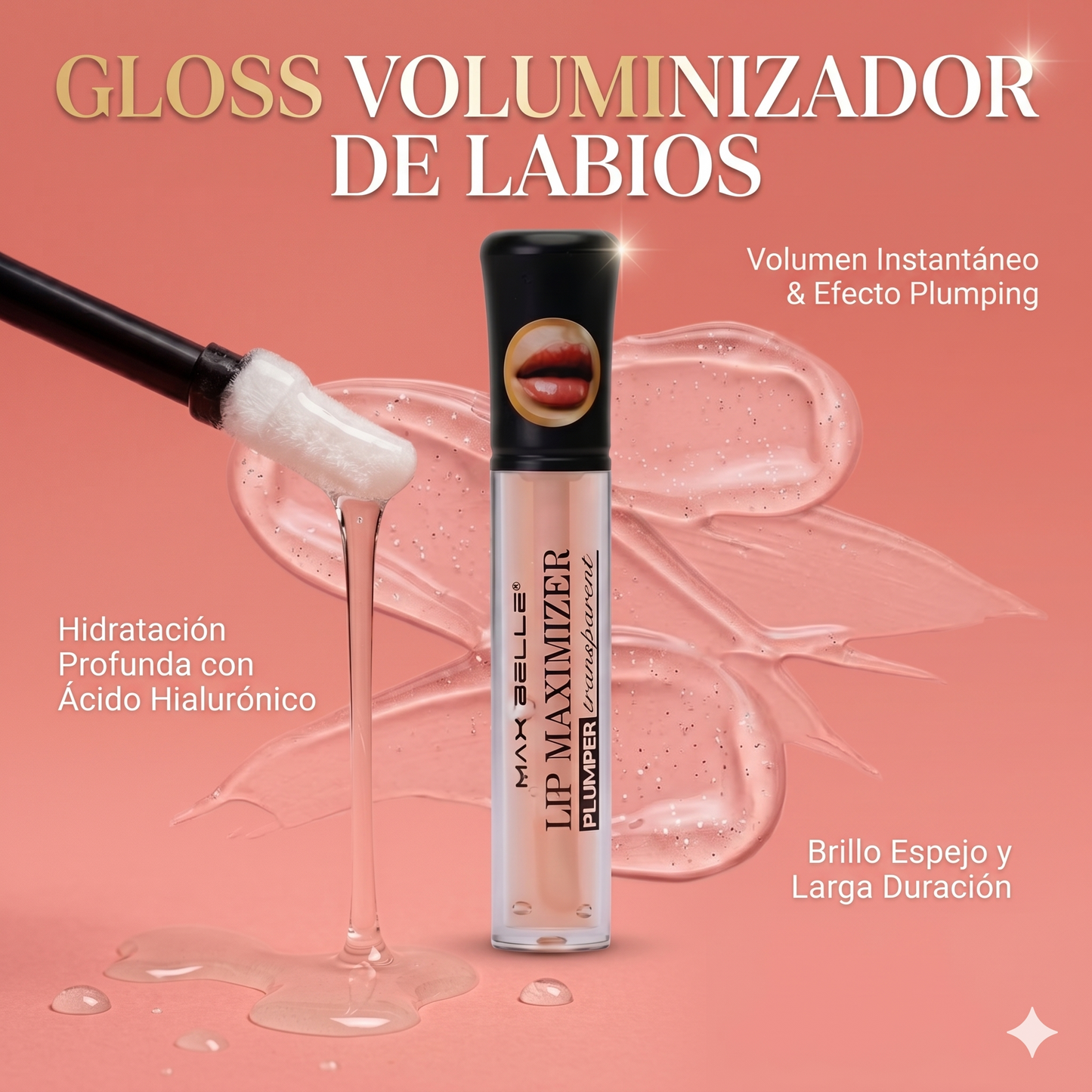Labios de Impacto, Voluminizador Labial Premium. 👄